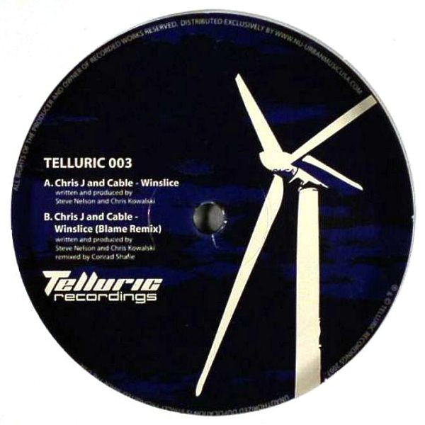 Chris J And Cable - Winslice | Telluric Recordings (TELLURIC 003) - main