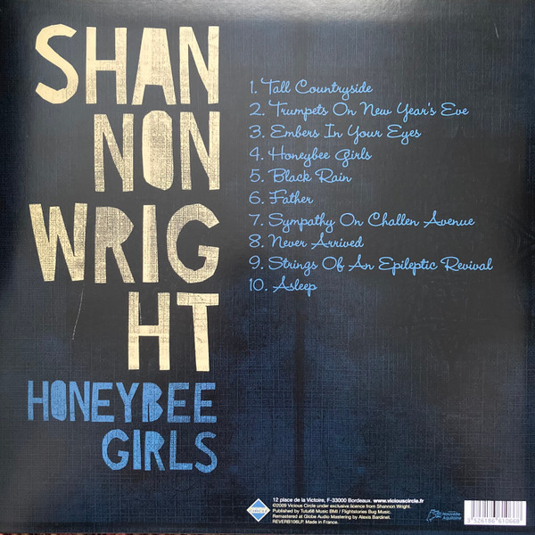Shannon Wright - Honeybee Girls | Vicious Circle (REVERB106LP) - 2