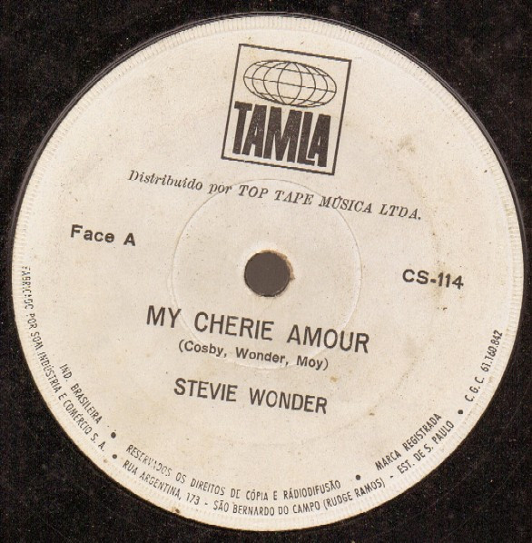 Stevie Wonder - My Cherie Amour | Tamla (CS-114)