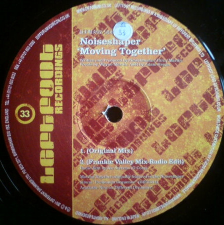 Noiseshaper - Moving Together EP | Leftfoot Recordings (LEFTEP02)