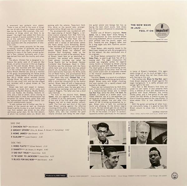 Mel Brown - Chicken Fat | Verve Records (B0036054-01) - 2