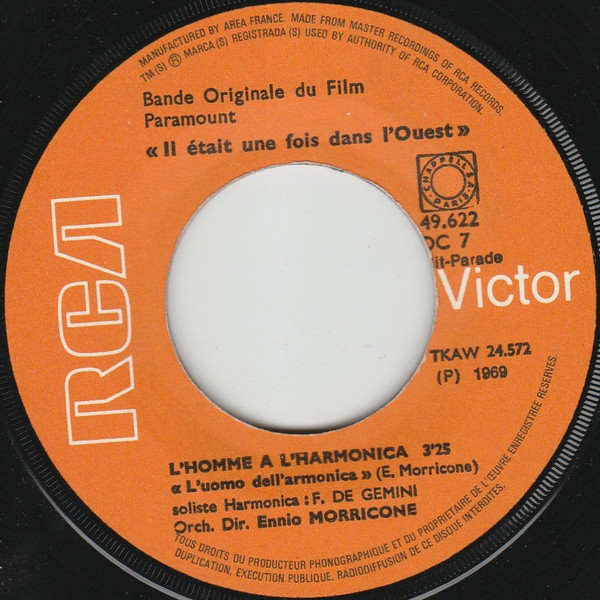 Ennio Morricone - Il Était Une Fois Dans L'Ouest | RCA Victor (49.622) - 4