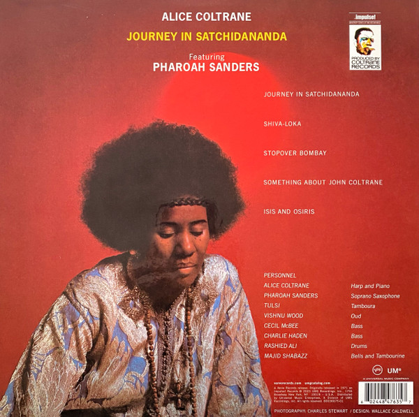 Alice Coltrane Featuring Pharoah Sanders - Journey In Satchidananda | Impulse! (B0036675-01) - 4