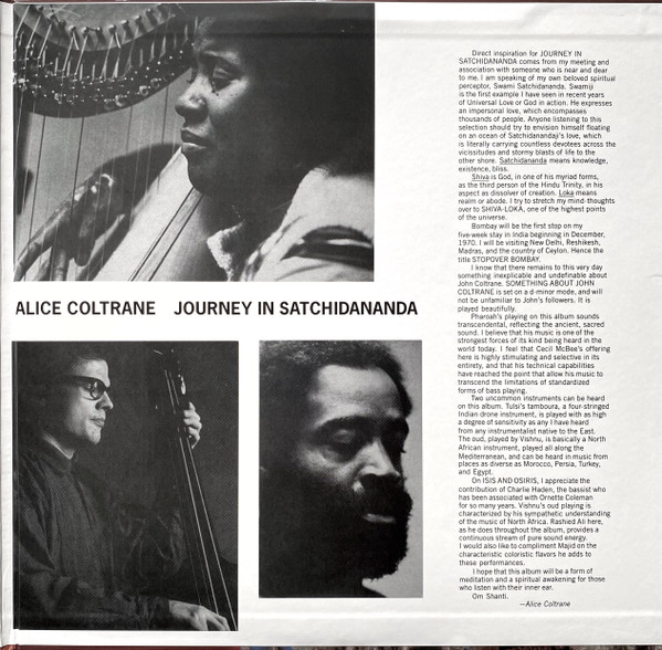 Alice Coltrane Featuring Pharoah Sanders - Journey In Satchidananda | Impulse! (B0036675-01) - 3