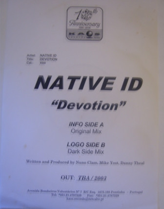 Native ID - Devotion | Kaos Records (K64)