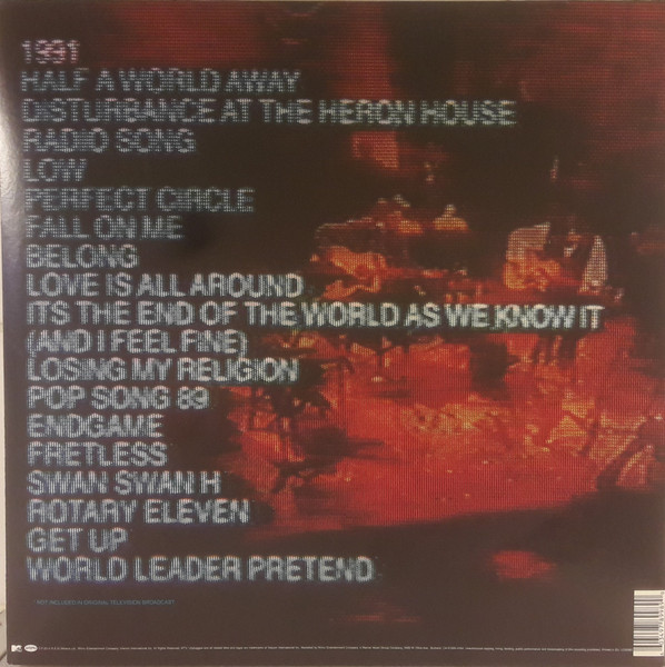 R.E.M. - Unplugged 1991 | Rhino Records (603497899890) - 2