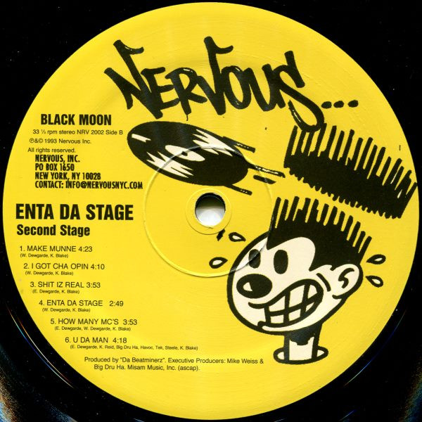 Black Moon - Enta Da Stage | Nervous Records (NRV 2002-1) - 4 Black Moon - Enta Da Stage | Nervous Records (NRV 2002-1) - 4