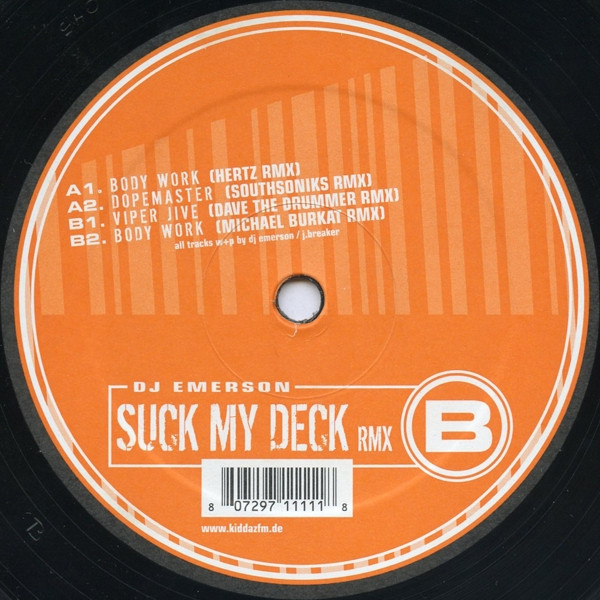 DJ Emerson - Suck My Deck Remixes | Kiddaz.fm (KIDD 045) - 4