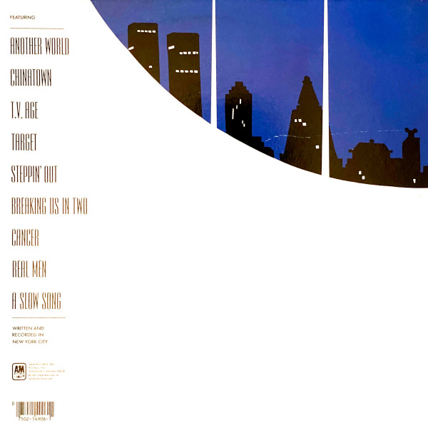 Joe Jackson - Night And Day | A&M Records (SP-4906) - 2