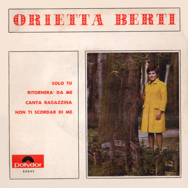 Orietta Berti - Solo Tu | Polydor (60 042)