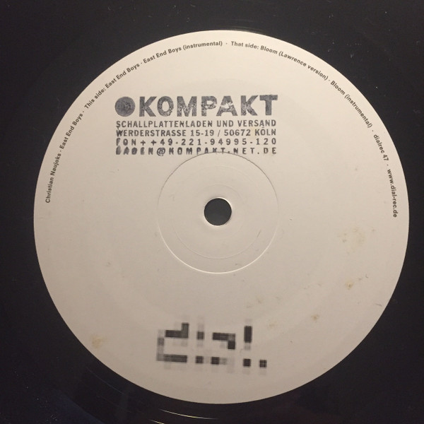 Christian Naujoks - East End Boys | Dial (dialrec 47) - 3