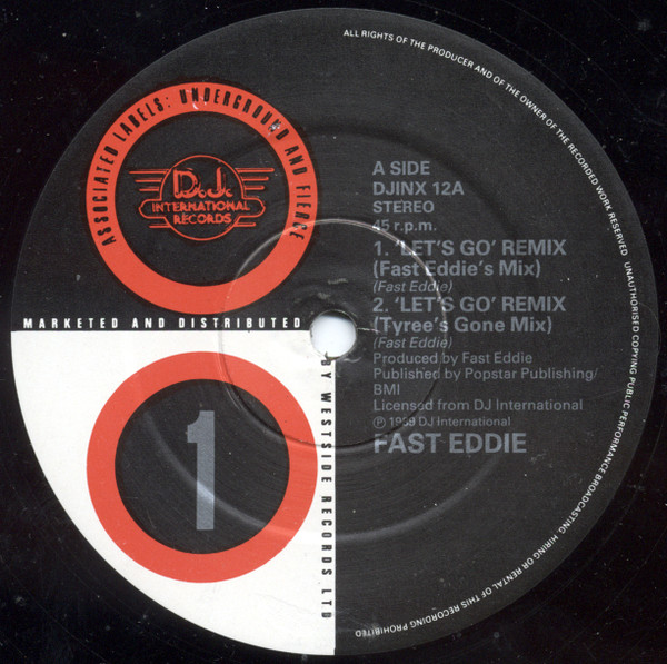 "Fast" Eddie Smith - Let's Go (Remix) | Westside Records (DJINX 12) - 3