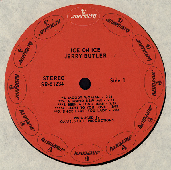 Jerry Butler - Ice On Ice | Mercury (SR-61234) - 3