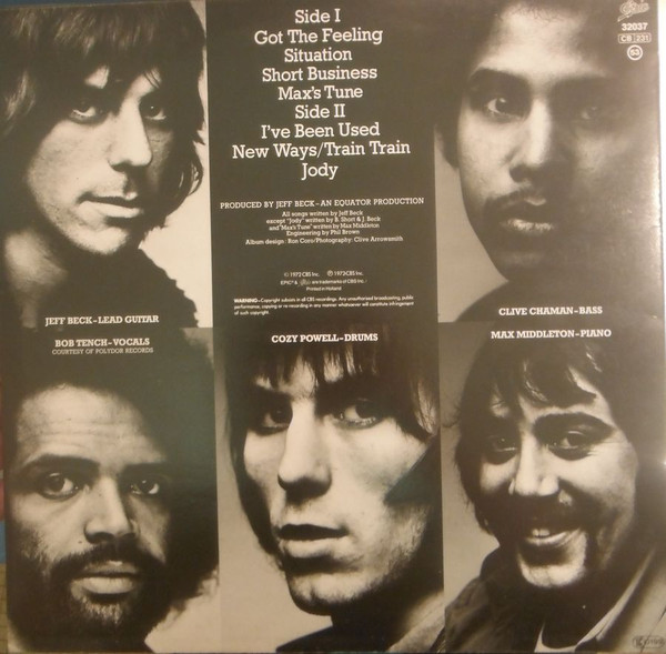 Jeff Beck Group - Rough And Ready | Epic (EPC 32037) - 2 Jeff Beck Group - Rough And Ready | Epic (EPC 32037) - 2
