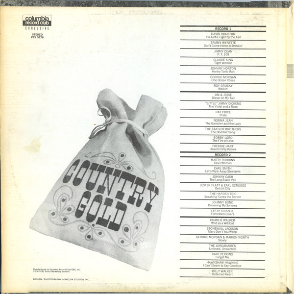 Various - Country Gold | Columbia Record Club (P2S 5176) - 2 Various - Country Gold | Columbia Record Club (P2S 5176) - 2
