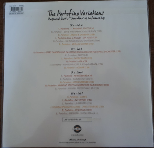 Various - The Portofino Variations | Basta (MOVLP1861) - 2