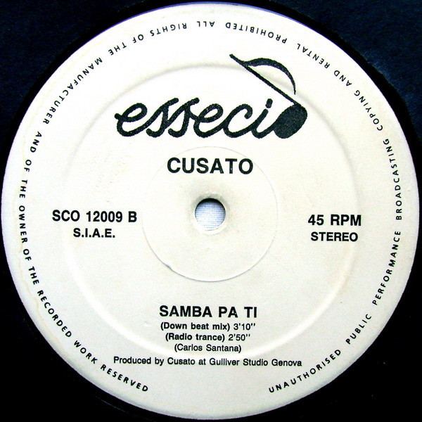 Salvatore Cusato - Samba Pa Ti | Essecio (SCO 12009) - 2