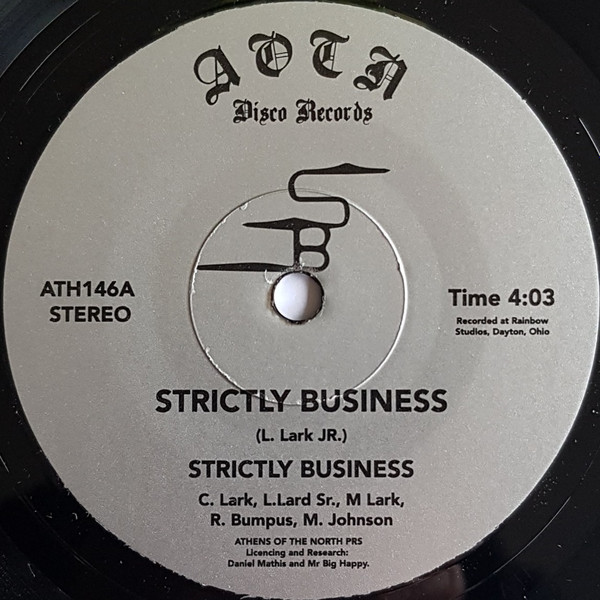 Strictly Business - Strictly Business | Athens Of The North (ATH146) Strictly Business - Strictly Business | Athens Of The North (ATH146)