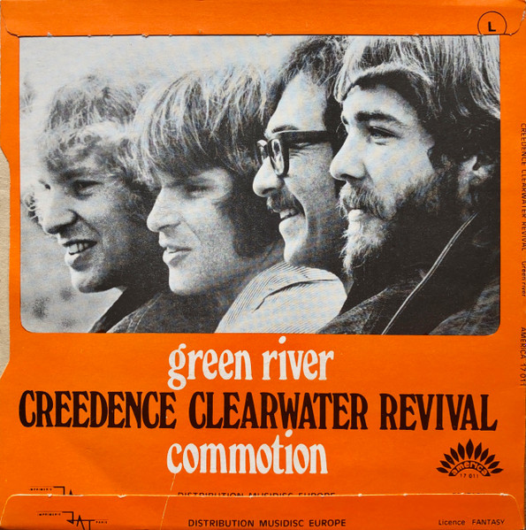 Creedence Clearwater Revival - Green River / Commotion | America Records (17 011) - 2 Creedence Clearwater Revival - Green River / Commotion | America Records (17 011) - 2