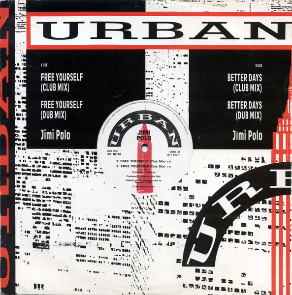 Jimi Polo - Free Yourself / Better Days | Urban (URBX 36) - main