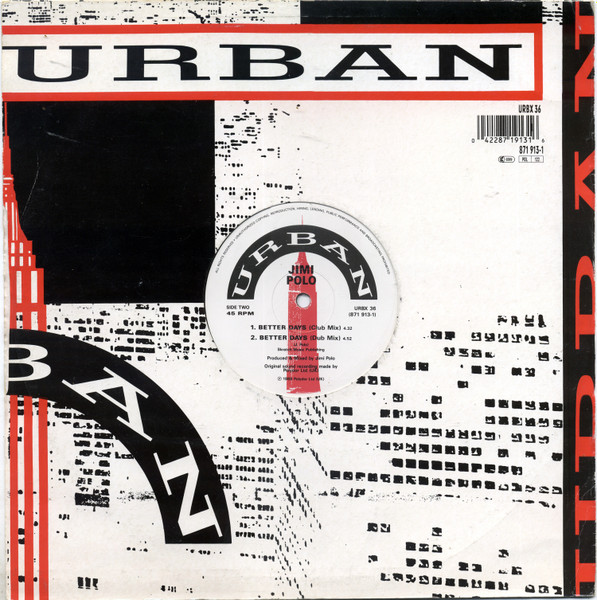 Jimi Polo - Free Yourself / Better Days | Urban (URBX 36) - 2