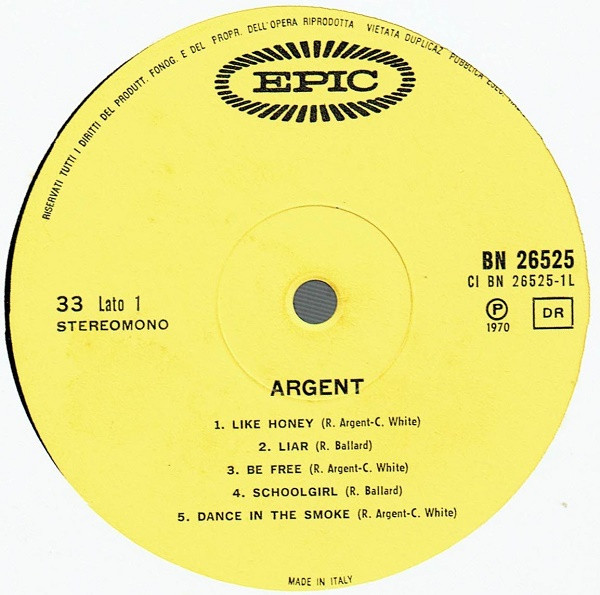 Argent - Argent | Epic (BN 26525) - 2
