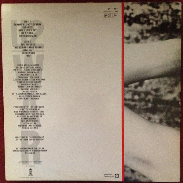 U2 - War | Island Records (811 148-1) - 3 U2 - War | Island Records (811 148-1) - 3