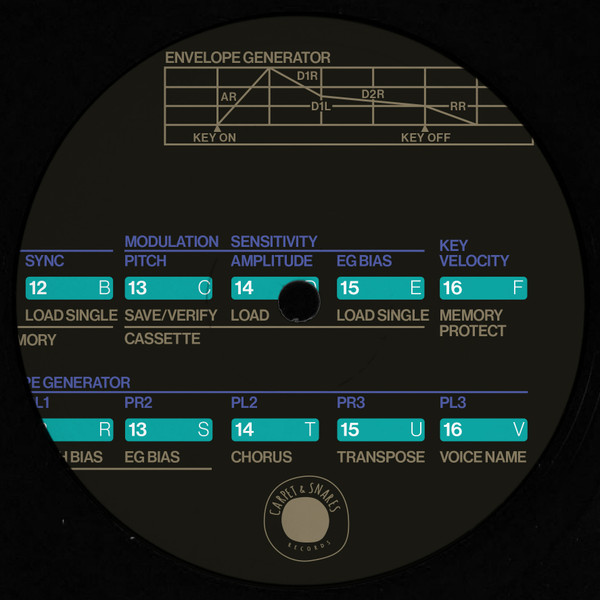 Shine Grooves - Space Garden | Carpet & Snares Records (CARPET/CIRCUITS03) - 2 Shine Grooves - Space Garden | Carpet & Snares Records (CARPET/CIRCUITS03) - 2