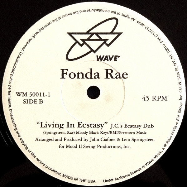 Fonda Rae - Living In Ecstasy | Wave Music (WM50011-1) - 4