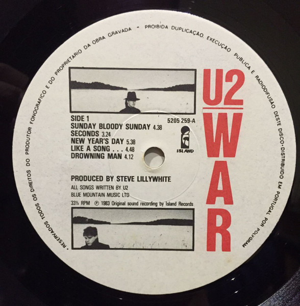 U2 - War | Island Records (5205 259) - 4