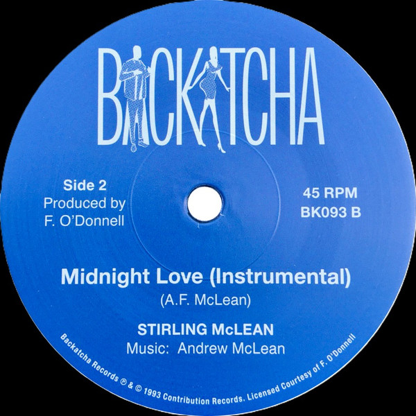 Stirling McLean - Midnight Love | Backatcha Records (BK093) - 2
