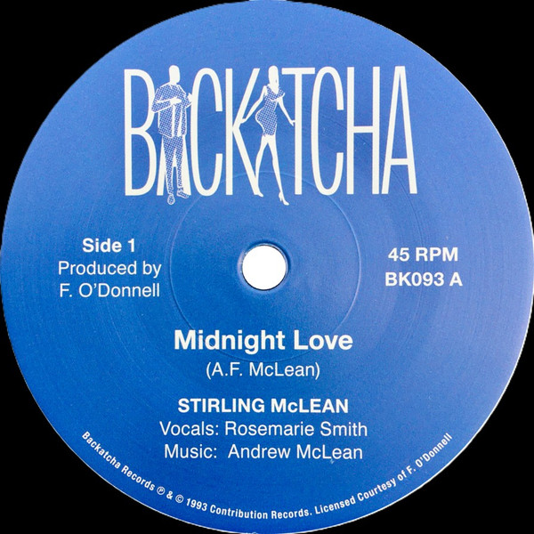 Stirling McLean - Midnight Love | Backatcha Records (BK093)