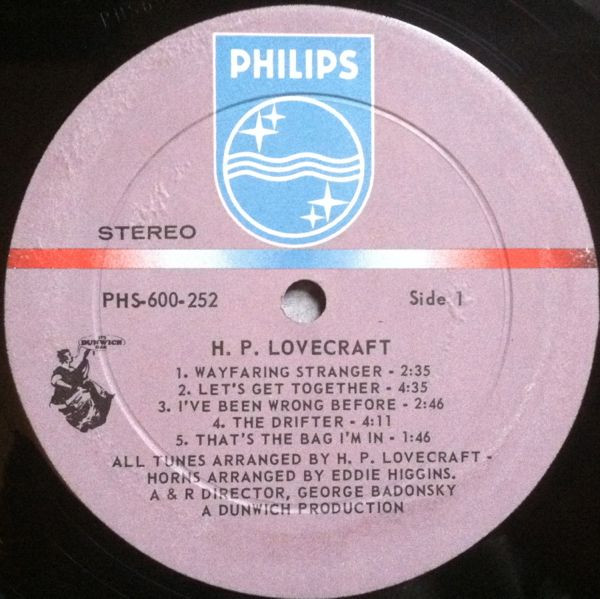 HP Lovecraft - H.P. Lovecraft | Philips (PHS 600-252) - 3 HP Lovecraft - H.P. Lovecraft | Philips (PHS 600-252) - 3