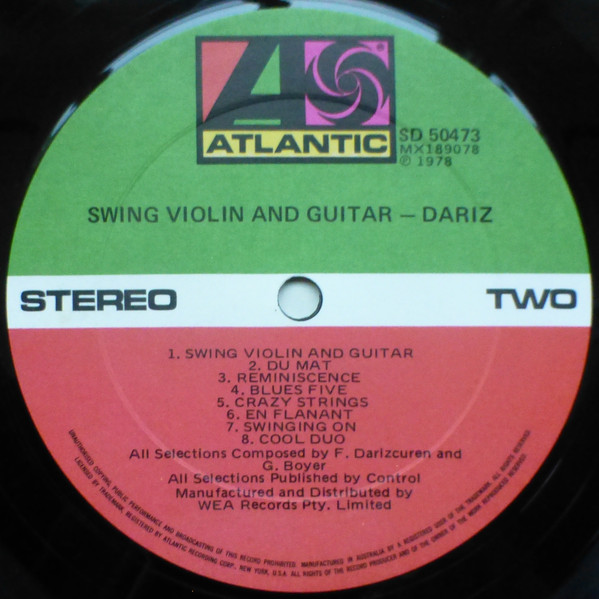 Swing, Violin And Guitar
