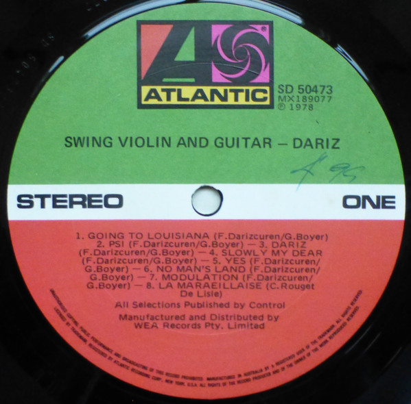 Swing, Violin And Guitar