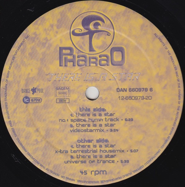 Pharao - There Is A Star | Dance Pool (DAN 660979 6) - 4 Pharao - There Is A Star | Dance Pool (DAN 660979 6) - 4