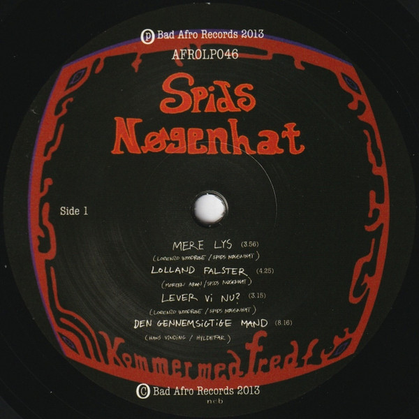 Spids Nøgenhat - Kommer Med Fred | Bad Afro Records (AFROLP046) - 4 Spids Nøgenhat - Kommer Med Fred | Bad Afro Records (AFROLP046) - 4