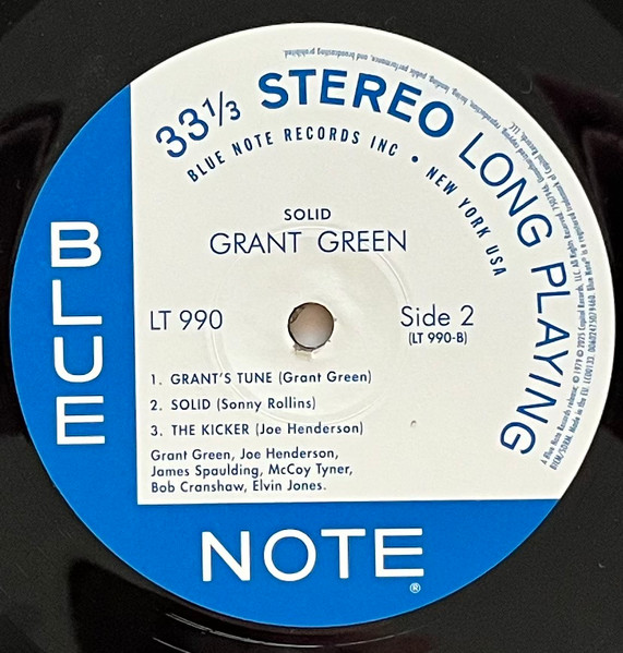 Grant Green - Solid | Blue Note (LT-990) - 4 Grant Green - Solid | Blue Note (LT-990) - 4