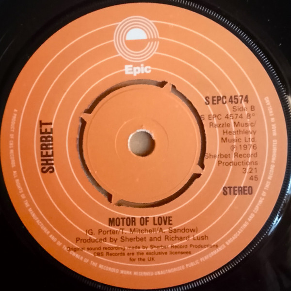 Sherbet - Howzat | Epic (S EPC 4574) - 2
