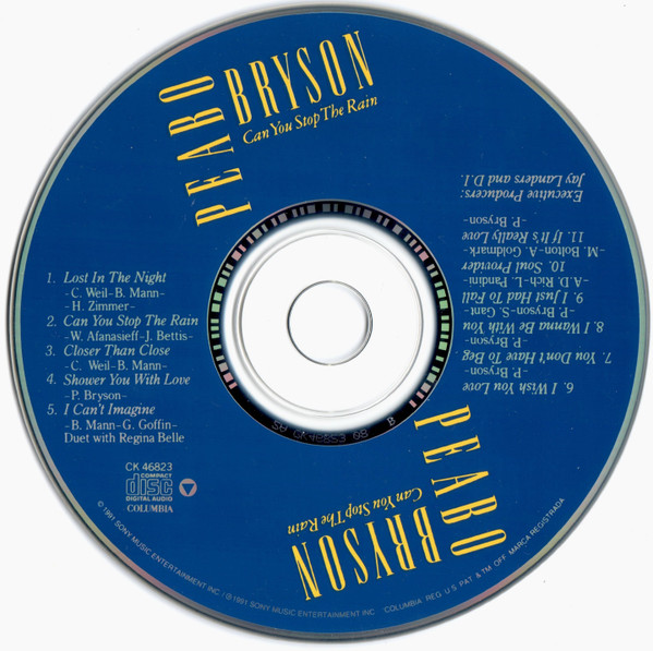 Peabo Bryson - Can You Stop The Rain | Columbia (CK 46823) - 3