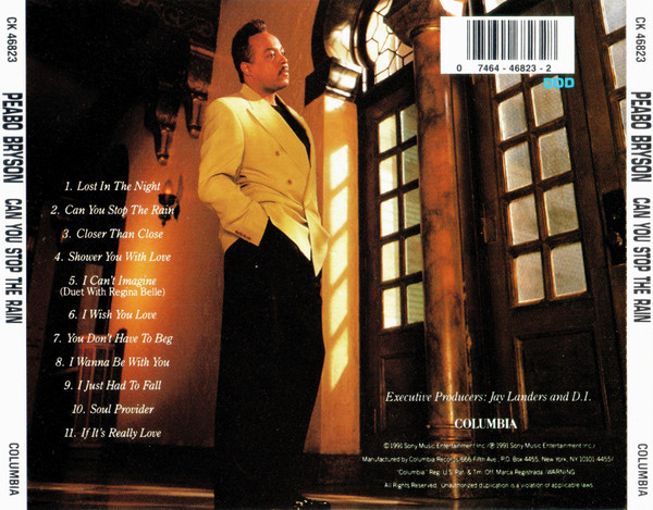 Peabo Bryson - Can You Stop The Rain | Columbia (CK 46823) - 2