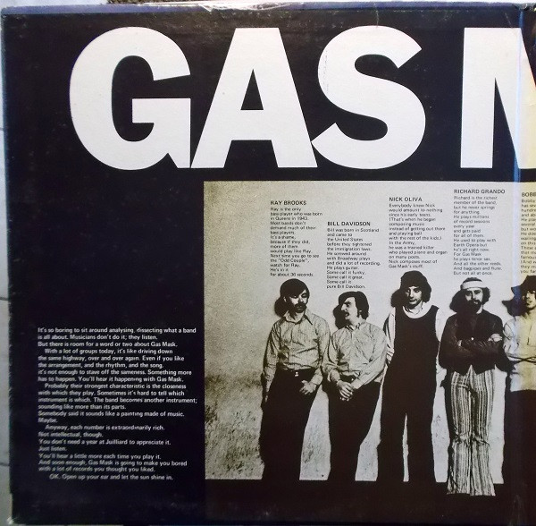 Gas Mask - Their First Album | Tonsil Records (T - 4001) - 2