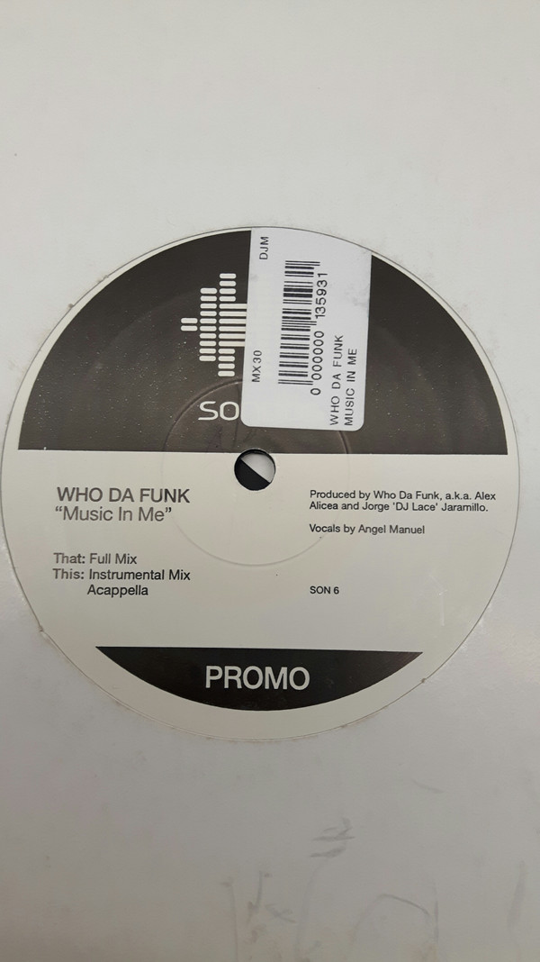 Who Da Funk - Music In Me | Sondos (SON 6)