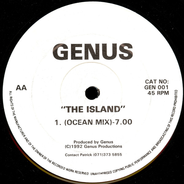 Genus - The Island | Genus Productions (GEN 001) - 2