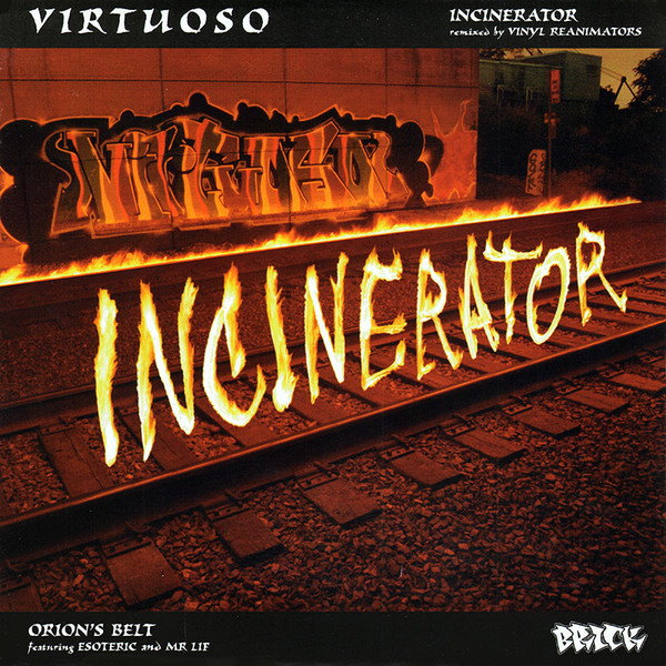 Virtuoso - Incinerator / Orion's Belt | Brick Records (BRK 005) - main Virtuoso - Incinerator / Orion's Belt | Brick Records (BRK 005) - main