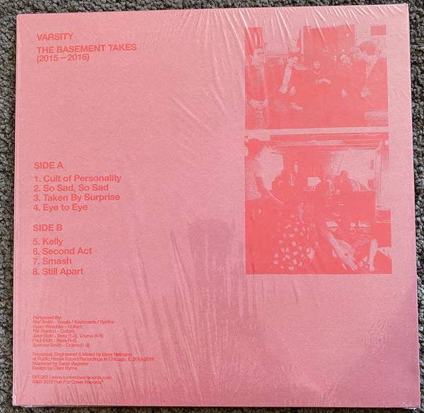 Varsity - The Basement Takes (2015-2016) | Run For Cover Records (RFC201) - 3 Varsity - The Basement Takes (2015-2016) | Run For Cover Records (RFC201) - 3