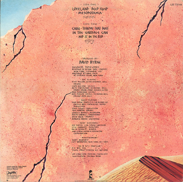 The B-52's - Mesopotamia | Jugoton (LSI 73144) - 3 The B-52's - Mesopotamia | Jugoton (LSI 73144) - 3