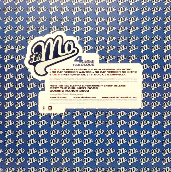 Lil' Mo Featuring Fabolous - 4Ever | Elektra (ED-6369) - 2 Lil' Mo Featuring Fabolous - 4Ever | Elektra (ED-6369) - 2