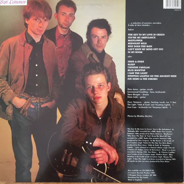 The Weather Prophets - Temperance Hotel ... | Creation Records (CRELP 50) - 2 The Weather Prophets - Temperance Hotel ... | Creation Records (CRELP 50) - 2