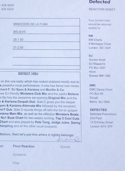 Ministers De-La-Funk Featuring Jocelyn Brown - Believe | Defected (DEFECT14DJ) - 4